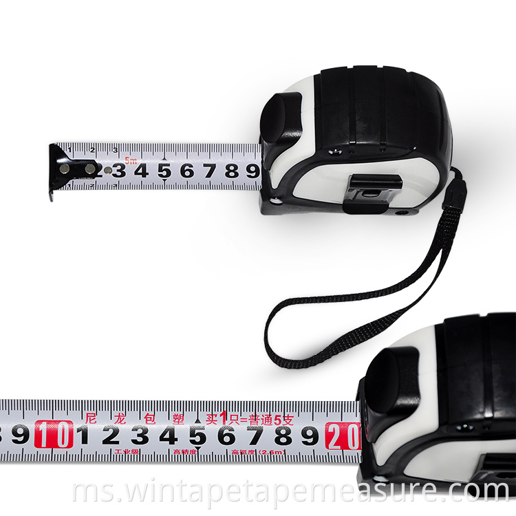 Alat binaan 5M Steel Tape Measure, Cinta Metrica Metro A Nastro Band Ruler Meter Band Tape 3 in 1 tape tape